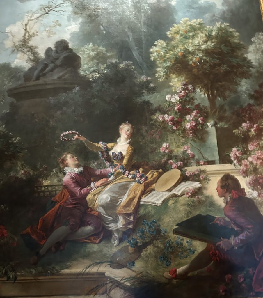 Jean-Honoré Fragonard (French, 1732–1806) The Progress of Love: Love Letters, 1771–72 Oil on canvas, 124 7/8 x 85 3/8 in. (317.2 x 216.9 cm) The Frick Collection, New York Image © The Frick Collection