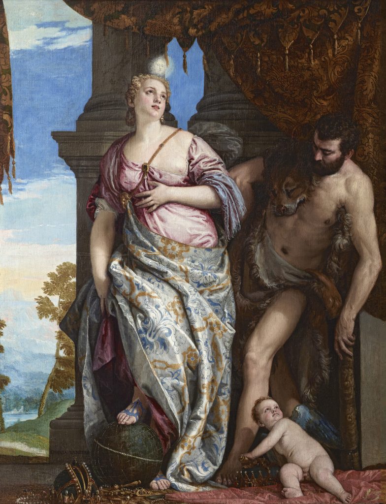Paolo Veronese (Paolo Caliari) (Italian, 1528–1588) Wisdom and Strength, ca. 1565 Oil on canvas, 84 1/2 x 65 3/4 in. (214.6 x 167 cm) The Frick Collection, New York Image © The Frick Collection